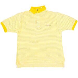 Vintage 90s GANT USA Striped Polo Shirt Large